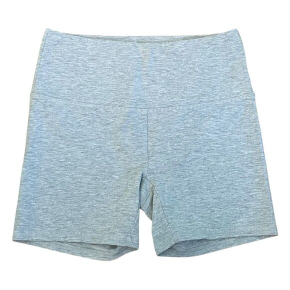 RBX Super Soft 5" Biker Short Light Heather Gray Athletic Pull-On S - Picture 1 of 4